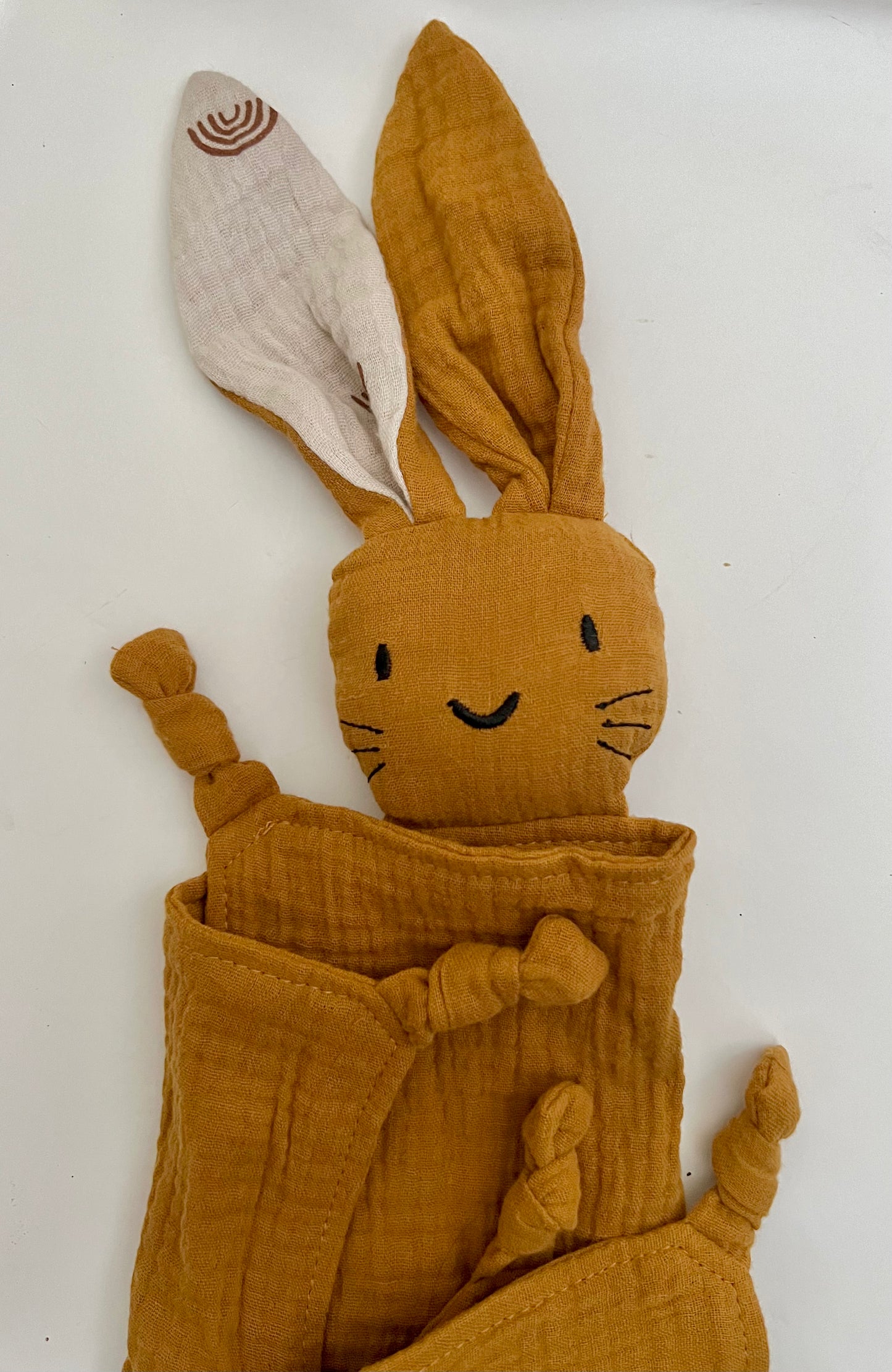 Golden Teddy muslin gift box