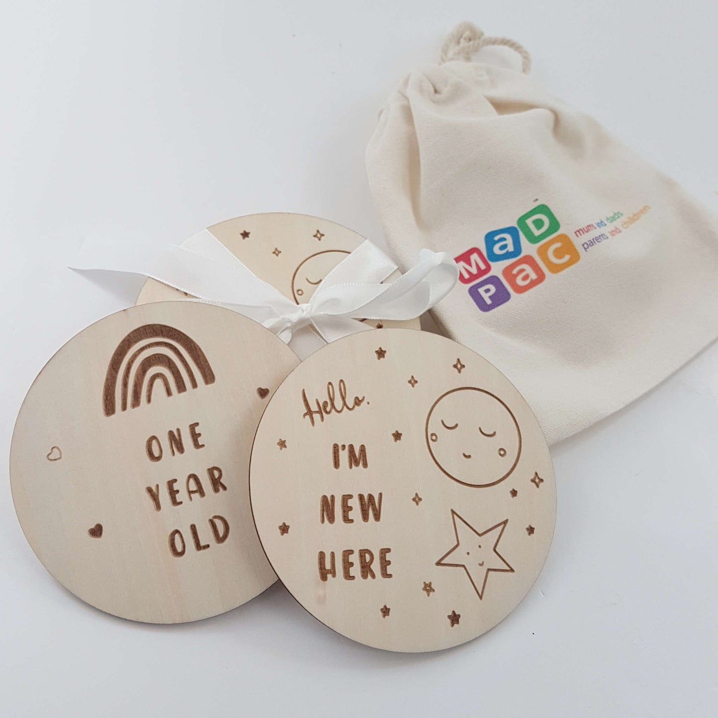 Baby milestone discs
