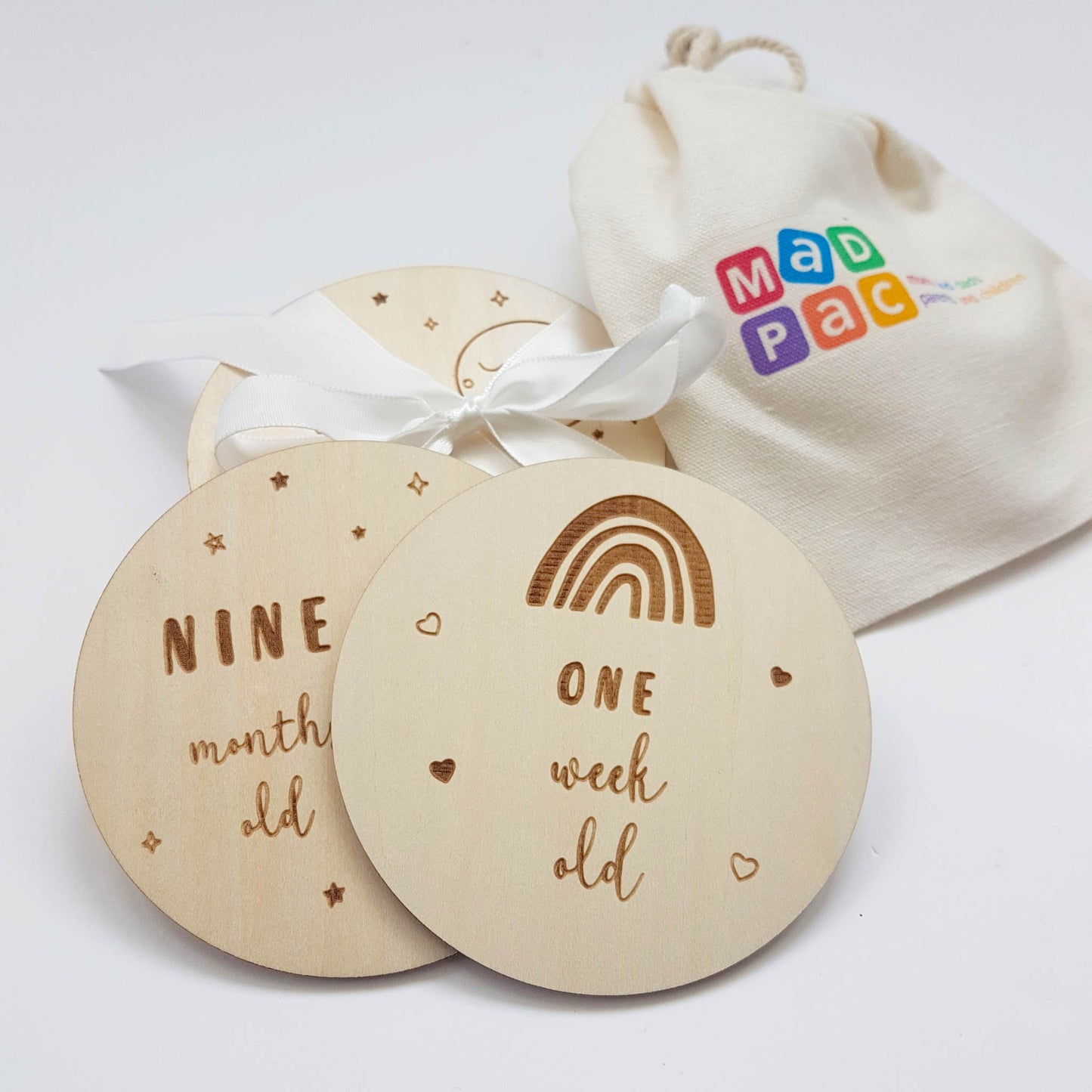 Baby milestone discs