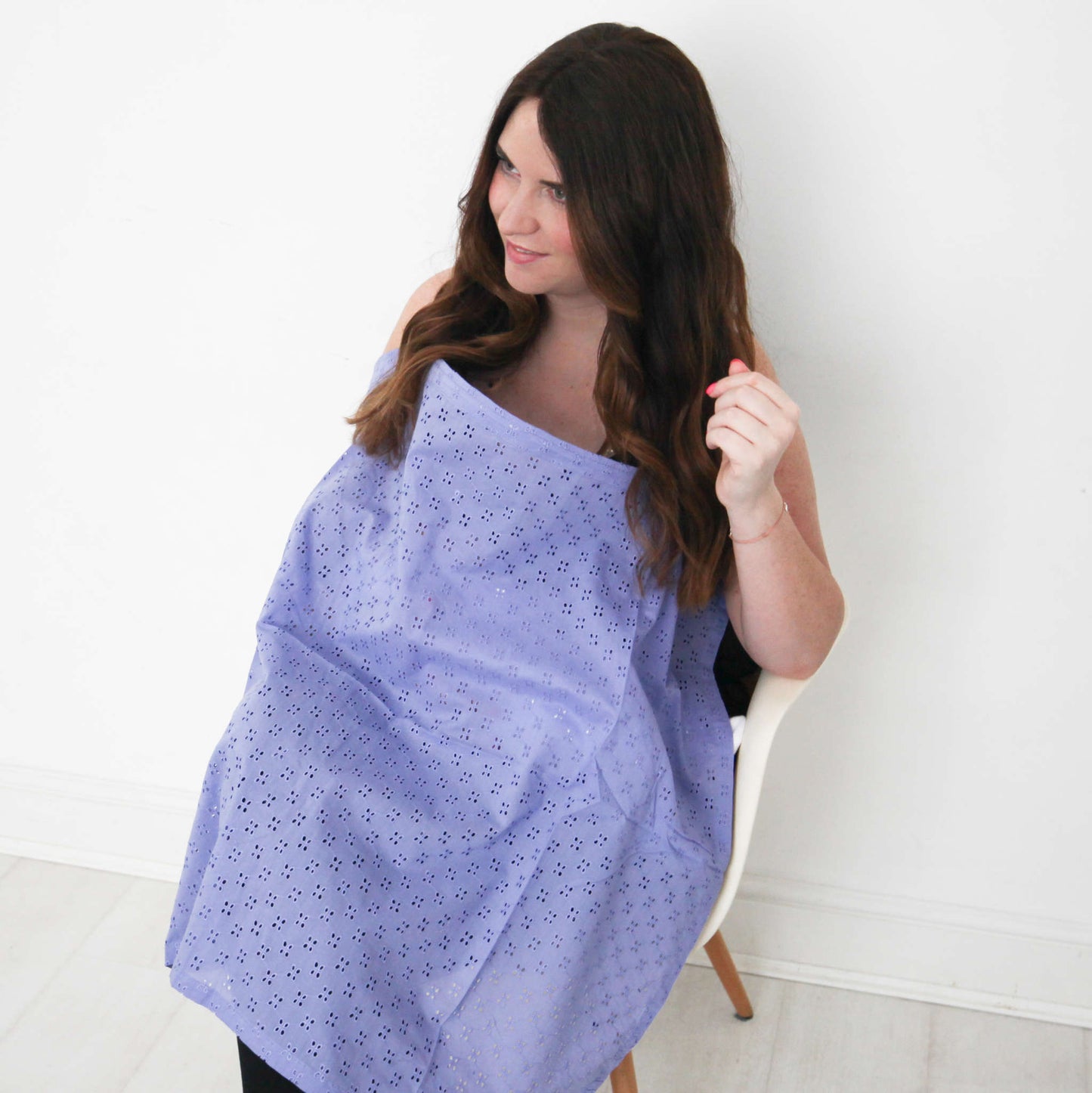 Purple Broderie Anglaise