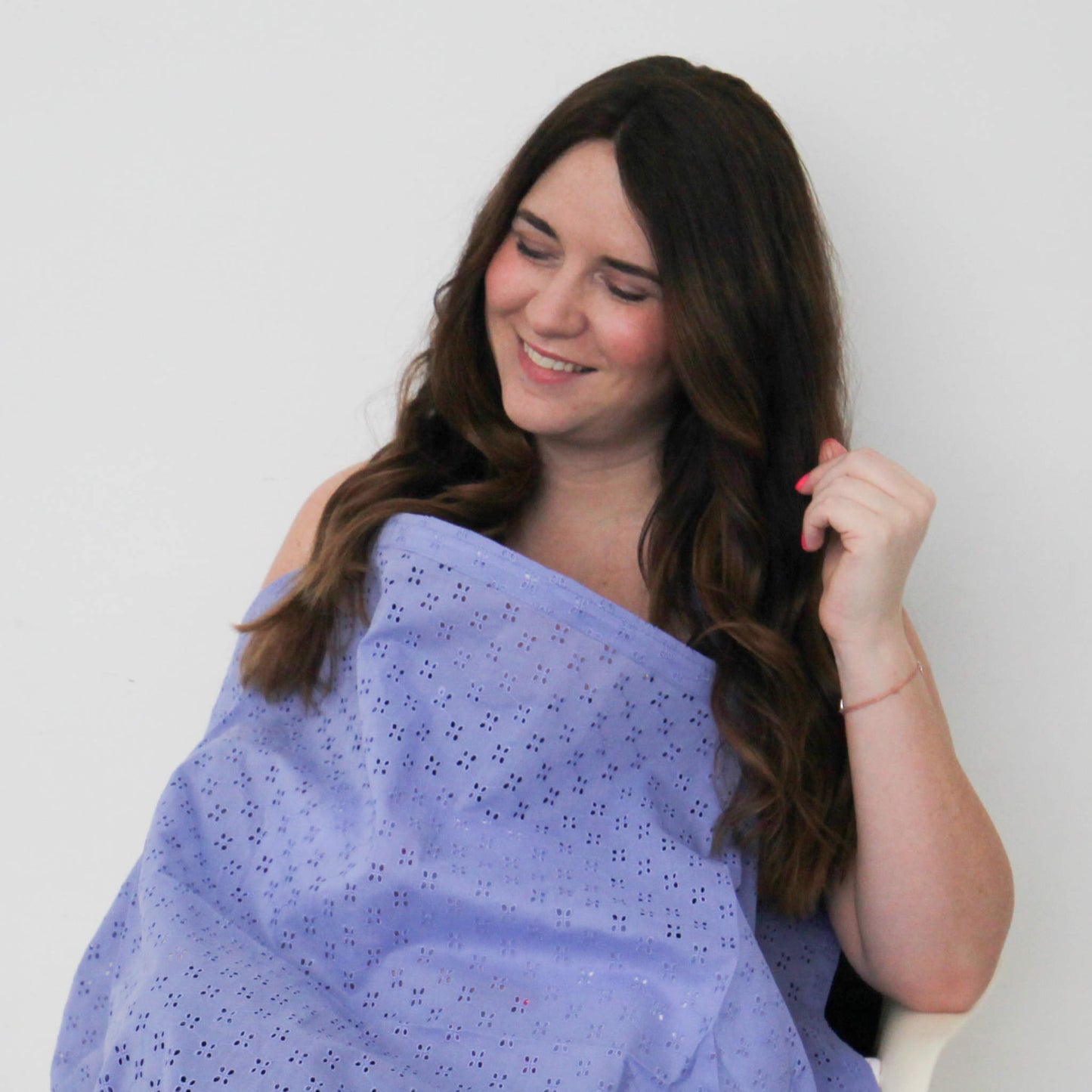 Purple Broderie Anglaise