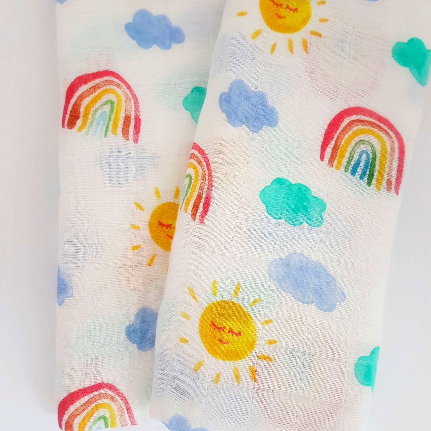rainbow swaddle