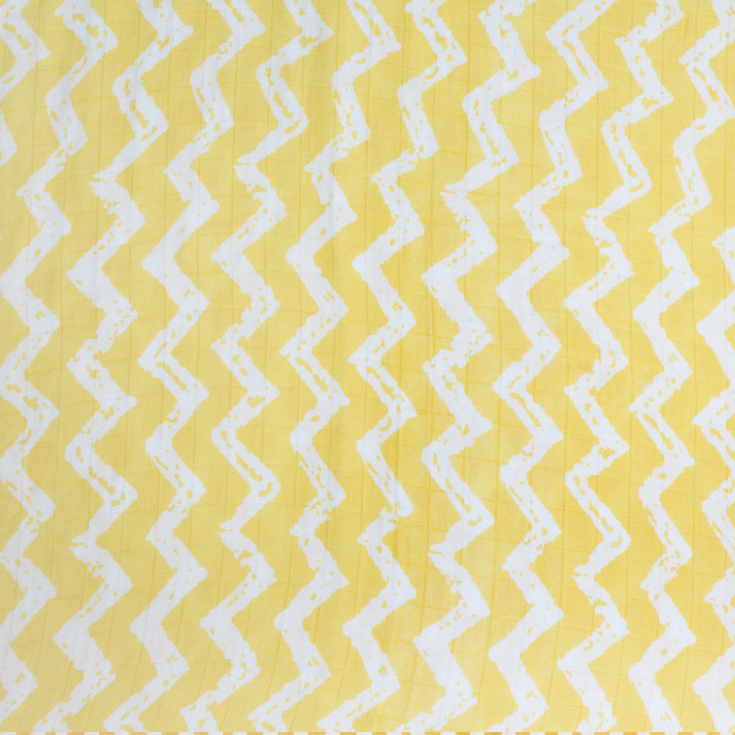 Yellow Chevron Bamboo swaddle