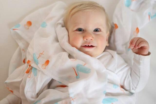 Amazing baby hot sale muslin swaddle