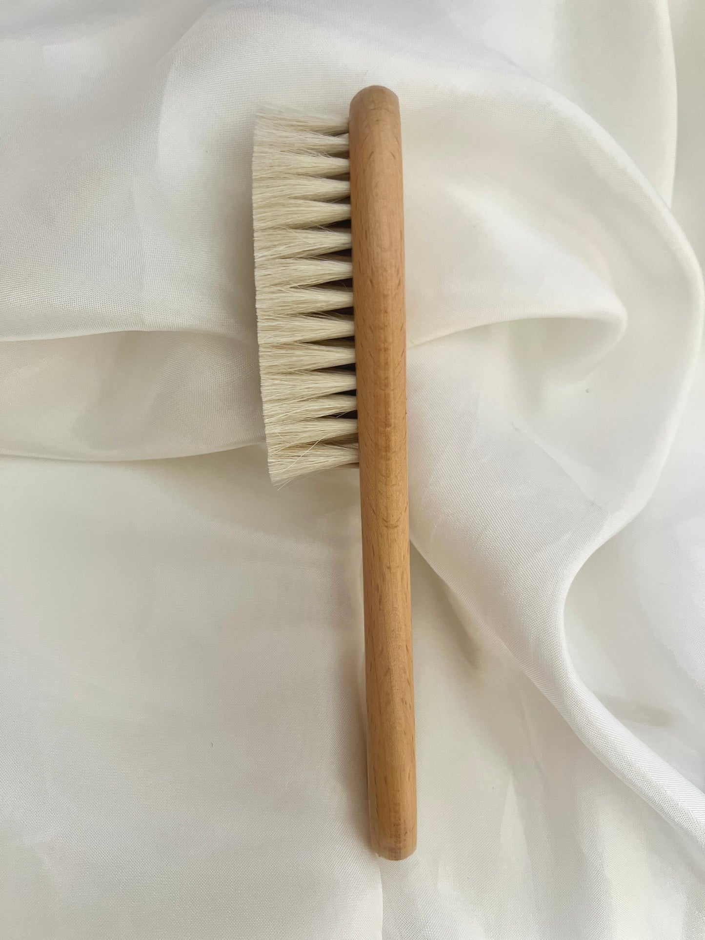 Engraved Wooden Baby Hair Brush – Dream Big, Little One / Stardust & Cuddles | Soft Newborn Brush Keepsake