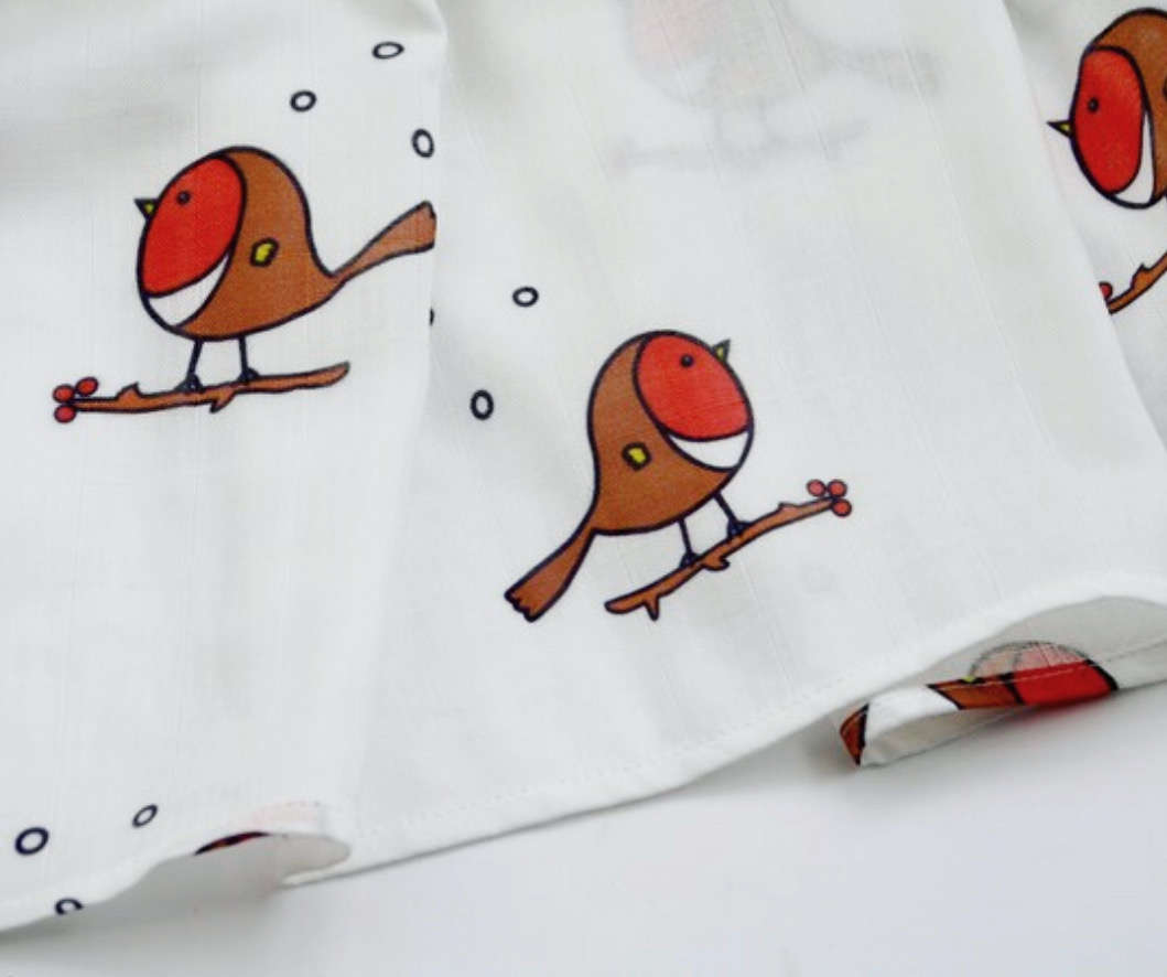 Robin baby swaddle